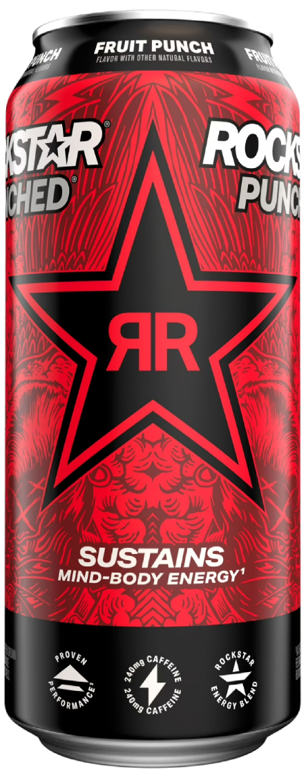 Rockstar Energy Punched Fruit Punch
