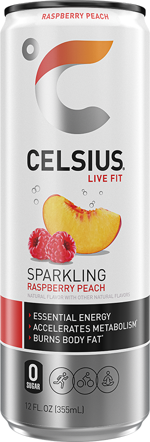 Celsius Raspberry Peach