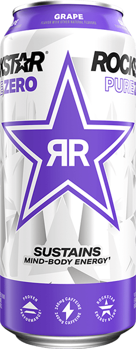 Rockstar Energy Pure Zero Grape