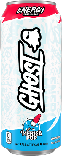 GHOST Energy 'Merica Pop
