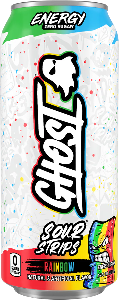 GHOST Energy Sour Strips Rainbow
