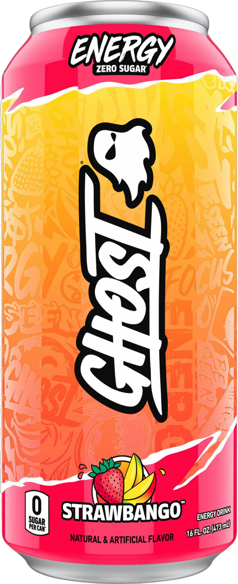 GHOST Energy Strawbango