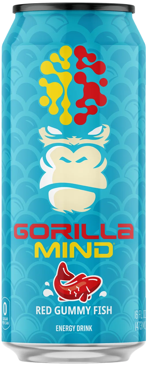 Gorilla Mind Red Gummy Fish