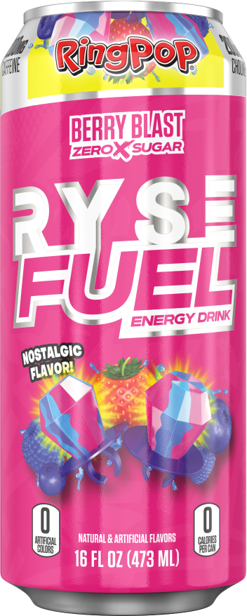 RYSE Energy Ring Pop Berry Blast
